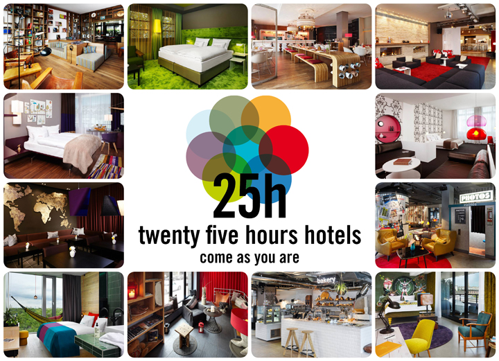 Gewinne 2 Übernachtungen in 25hours Hotels