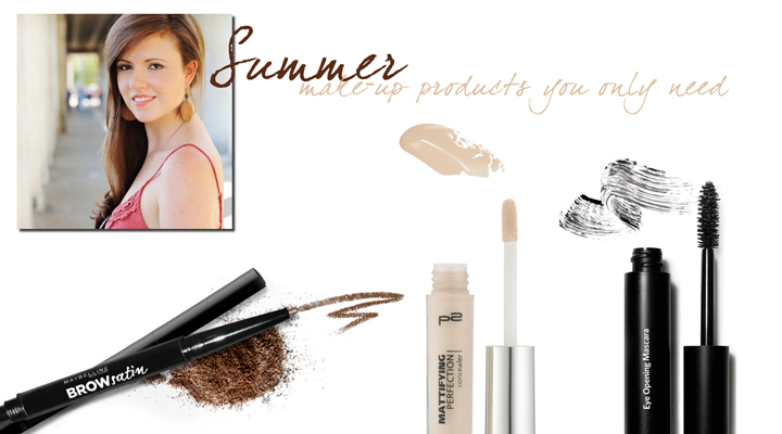 Justmyself-Fashionblogger-Make-up-Produkte-für-den-Sommer-Maybelline-Brow-Satin-p2-Mattifying-concealer-bobbi-brown-eye-opening-mascara